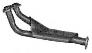 WALKER 02883 Труба вихлопного газу
