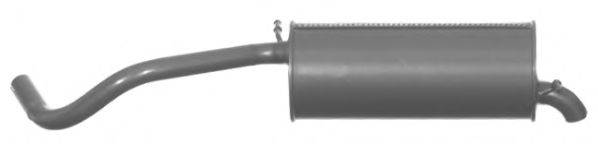 BOSAL 227-007 Глушник вихлопних газів кінцевий