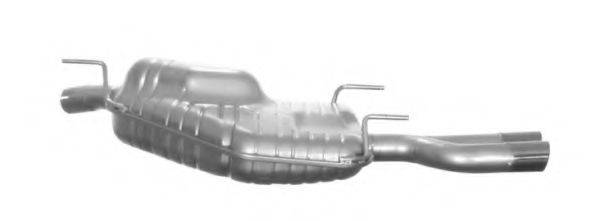 TESH 230784 Глушник вихлопних газів кінцевий