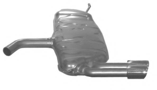 BOSAL 105-207 Глушник вихлопних газів кінцевий