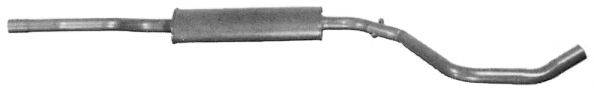 WALKER 05633 Середній глушник вихлопних газів