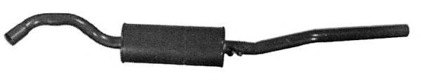 BOSAL 278-607 Глушник вихлопних газів кінцевий
