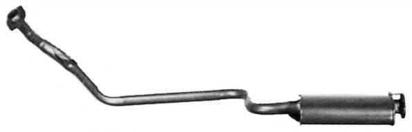 BOSAL 281-167 Середній глушник вихлопних газів