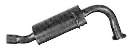 BOSAL 210-779 Середній глушник вихлопних газів