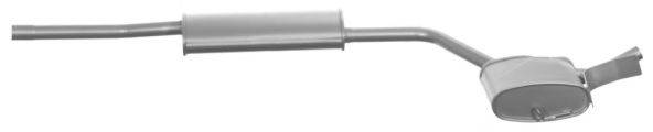 WALKER 05613 Середній глушник вихлопних газів