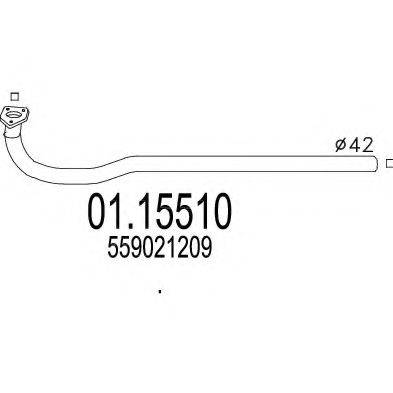 ZARA 12781 Труба вихлопного газу