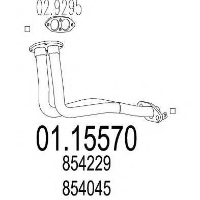 TIMAX 110065 Труба вихлопного газу