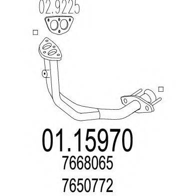 TIMAX 110212 Труба вихлопного газу