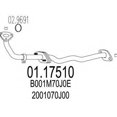 TIMAX 140047 Труба вихлопного газу