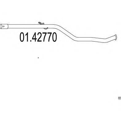 CIA 13856 Труба вихлопного газу