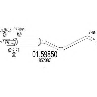 MTS 01.59850