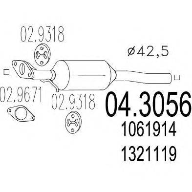 TIMAX 370375 Каталізатор