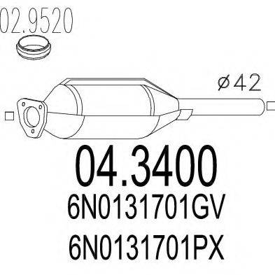 TIMAX 350067 Каталізатор