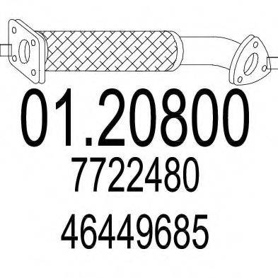 SIGAM 12806 Труба вихлопного газу