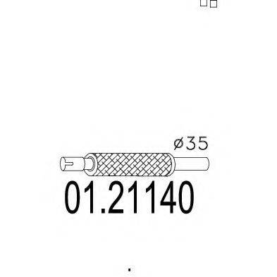 ZARA 56 Труба вихлопного газу