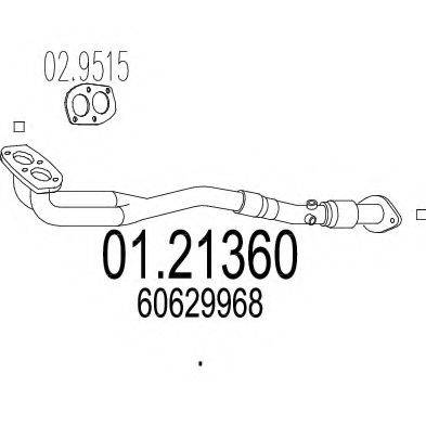 TIMAX 301103 Труба вихлопного газу