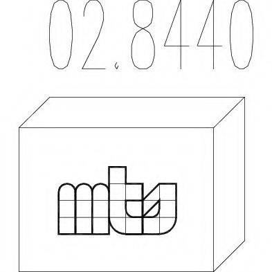 MTS 028440 Монтажний комплект, глушник