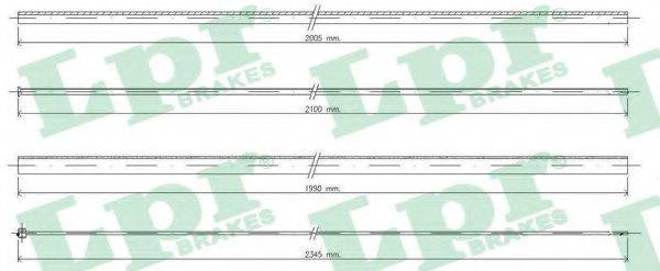 PEX 130141 Тросик газу