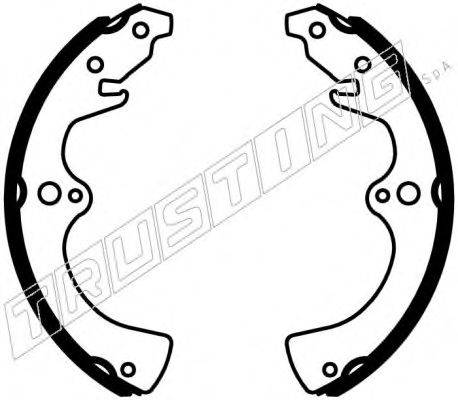 MAZDA 826310 Комплект гальмівних колодок