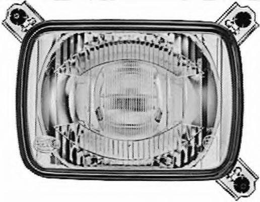 HELLA 012302 Вставка фари, фара далекого світла