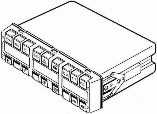 OPEL 37730 Блок управління, сигнальна система (автом. спец.призначення)