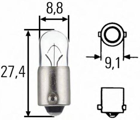 PHILIPS 12052 Лампа розжарювання, освітлення салону; Лампа розжарювання, освітлення салону