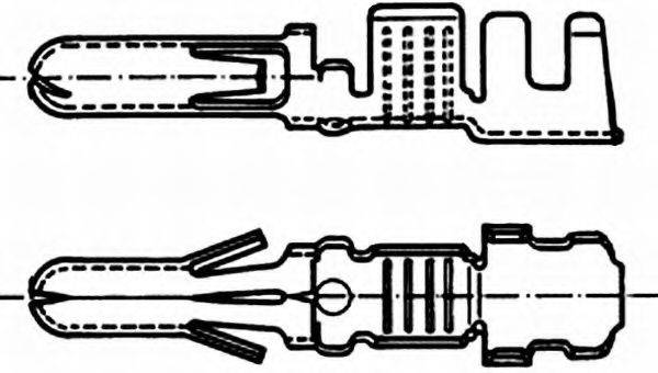HELLA B 214 З'єднувач проводів