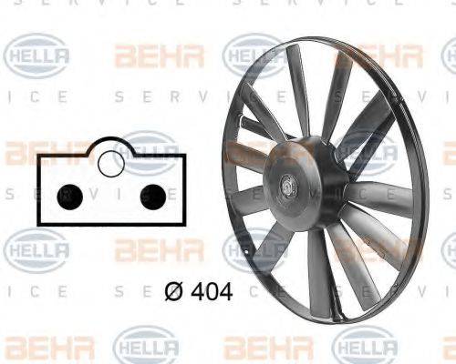 GERI 959017 Вентилятор, охолодження двигуна