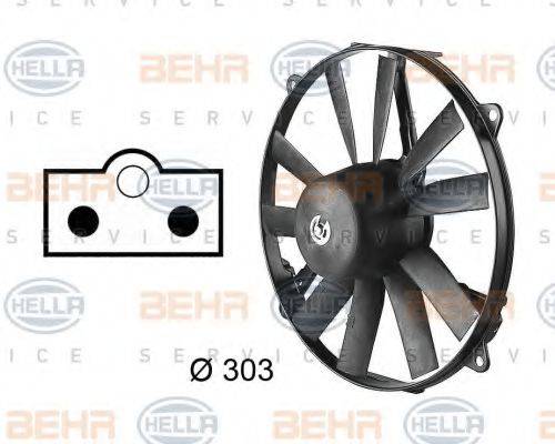 GERI 959149 Вентилятор, охолодження двигуна