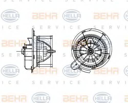 BEHR 01247 Вентилятор салону