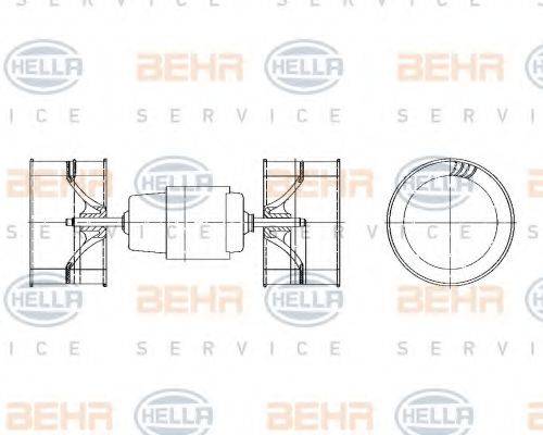 BEHR 9101320 Вентилятор салону