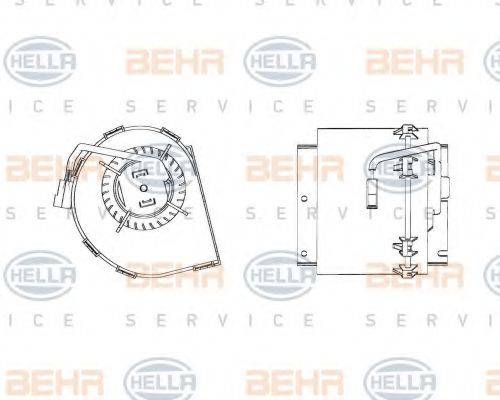 BEHR 9200840 Вентилятор салону