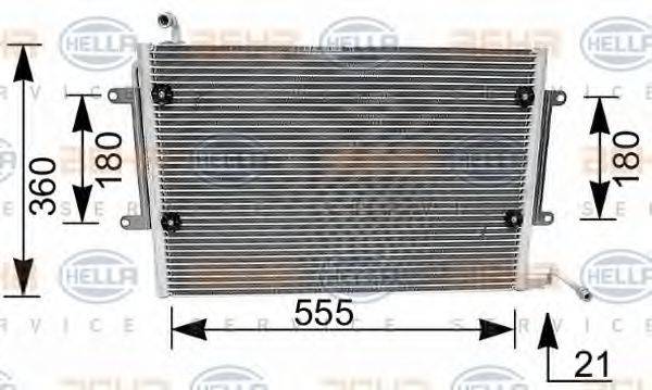 NRF 35028 Конденсатор, кондиціонер
