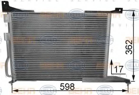 VALEO 817345 Конденсатор, кондиціонер