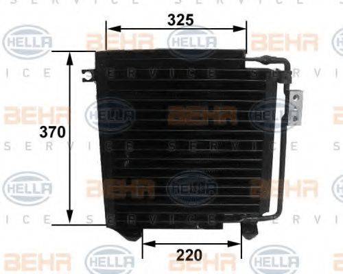VALEO 817013 Конденсатор, кондиціонер