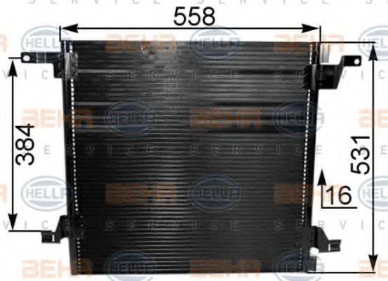 NRF 35526 Конденсатор, кондиціонер