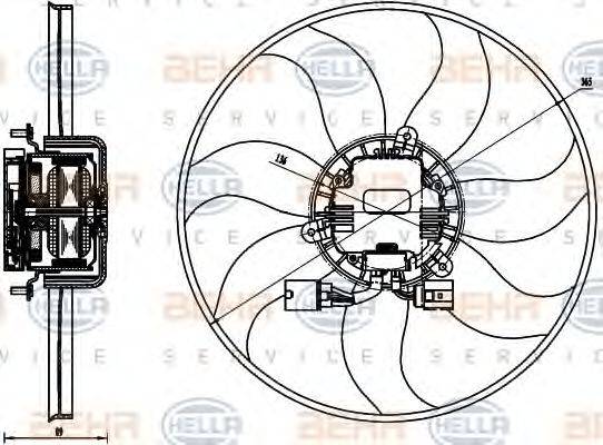 HELLA 8EW 351 040-071