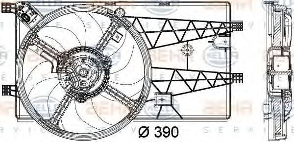 HELLA 8EW 351 040-321