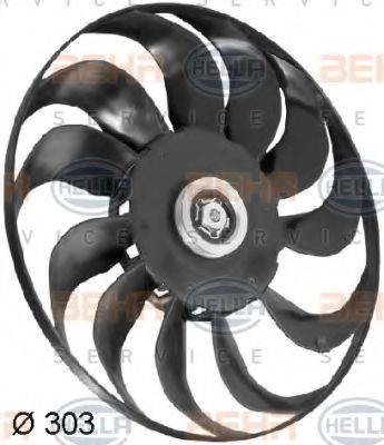 VW 1H0 119 113 Крильчатка вентилятора, охолодження двигуна