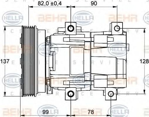 NRF 32301 Компресор, кондиціонер