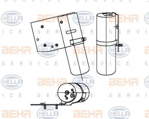 BEHR 37508 Осушувач, кондиціонер