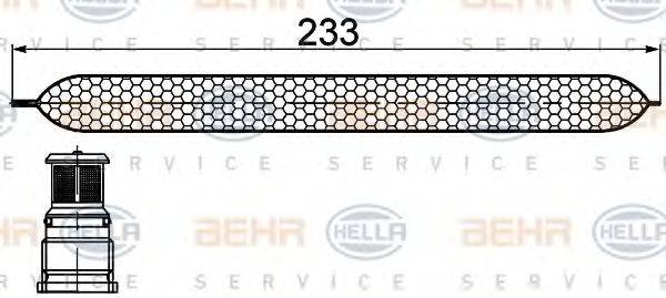 LEXUS 88474-17010 Осушувач, кондиціонер