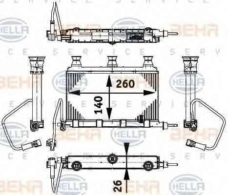 BMW 6933921 Зчеплення, вентилятор радіатора