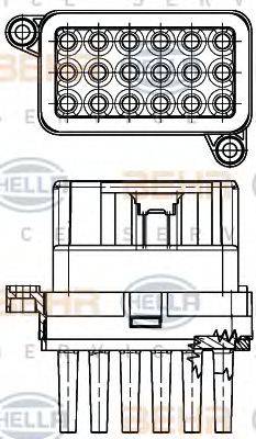 FORD 1 433 503 Регулятор, вентилятор салону