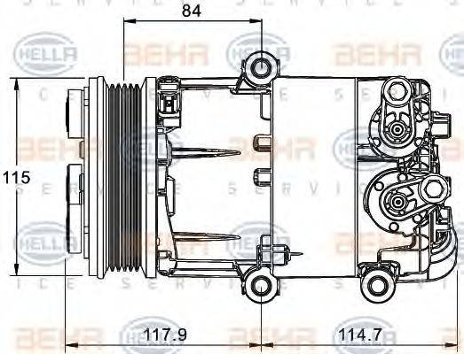 HELLA 8FK 351 334-071