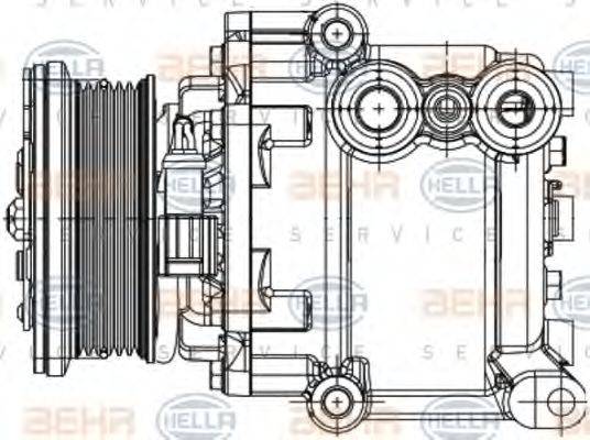 FORD 1 526 271 Компресор, кондиціонер