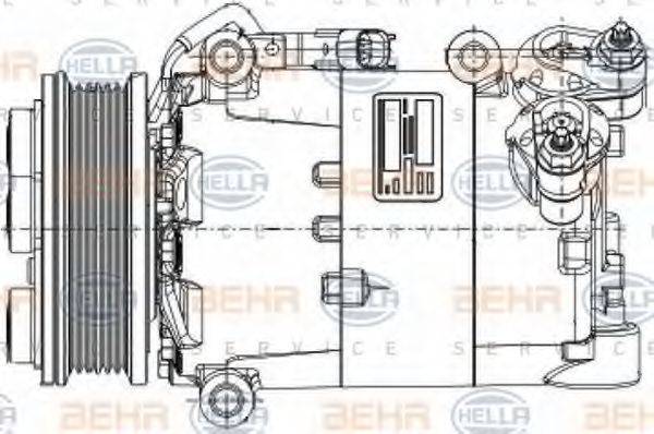 FORD 1693622 Компресор, кондиціонер