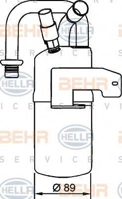 FORD 1 148 792 Осушувач, кондиціонер