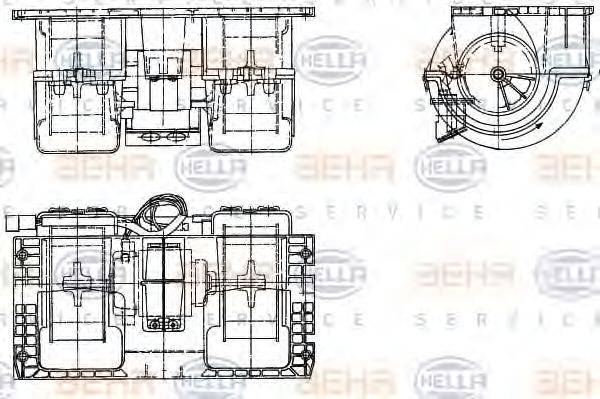 HELLA 8EW 351 336-141
