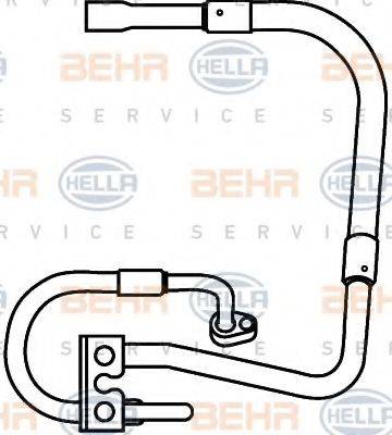 FORD 1 148 933 Трубопровід високого тиску, кондиціонер